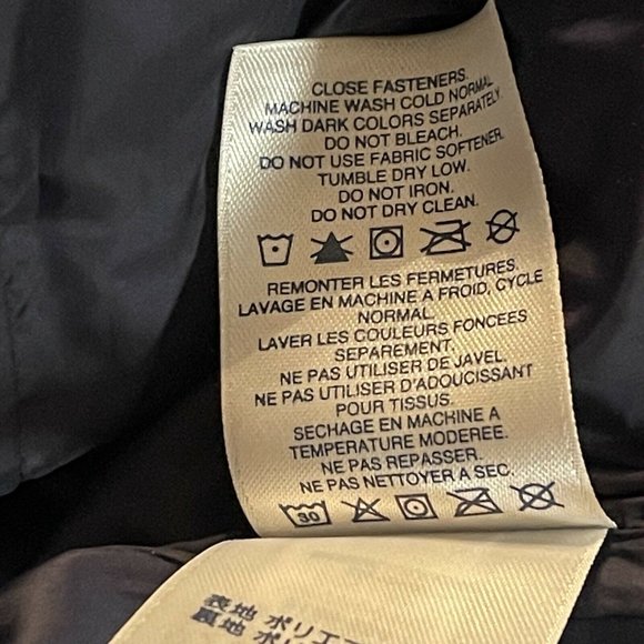 Lands End Girl Insulated Down Alternative Thermoplume Jacket M 10-12 Quilted NEW - Picture 10 of 11